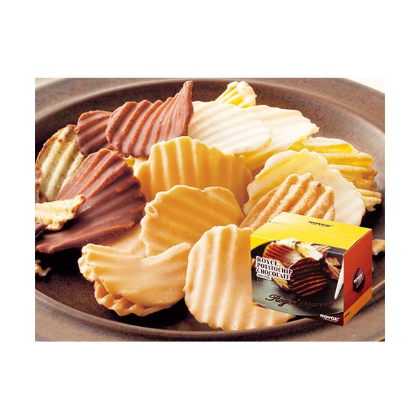 日本北海道纯正ROYCE 巧克力薯片 （190g）