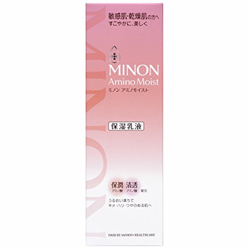 日本MINON 氨基酸保湿乳液100g 干燥敏感肌肤专用 COSME大赏NO.1